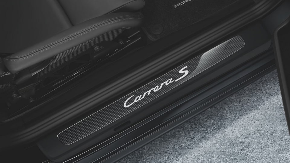 Карбоновые накладки порогов, «Carrera S», 2 шт. для Porsche 911 991.1, 911 991.2 — фото 3