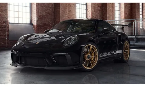 Серебристые боковые наклейки GT3 RS для Porsche 911 991.2 GT3 RS — фото 2