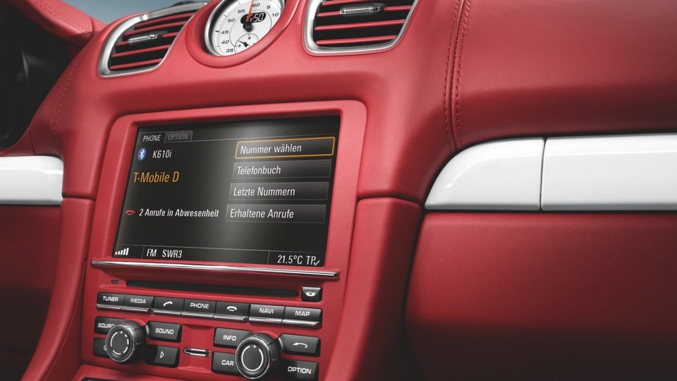 Комплект громкой связи Bluetooth HFP для Porsche Boxster/Cayman 981, 911 991.1 — фото 3