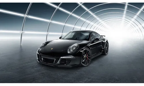 Чёрные светодиодные фары PDLS Plus для Porsche 911 991.1 — фото 1