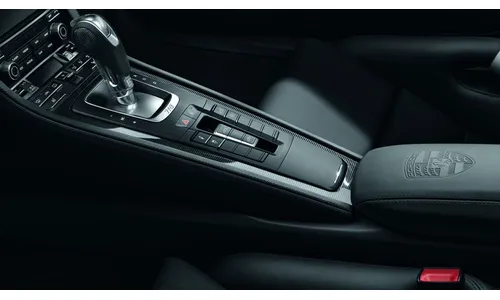 Карбоновая накладка центральной консоли для Porsche Boxster/Cayman 981, Boxster/Cayman 982, 911 991.1, 911 991.2 — фото 3