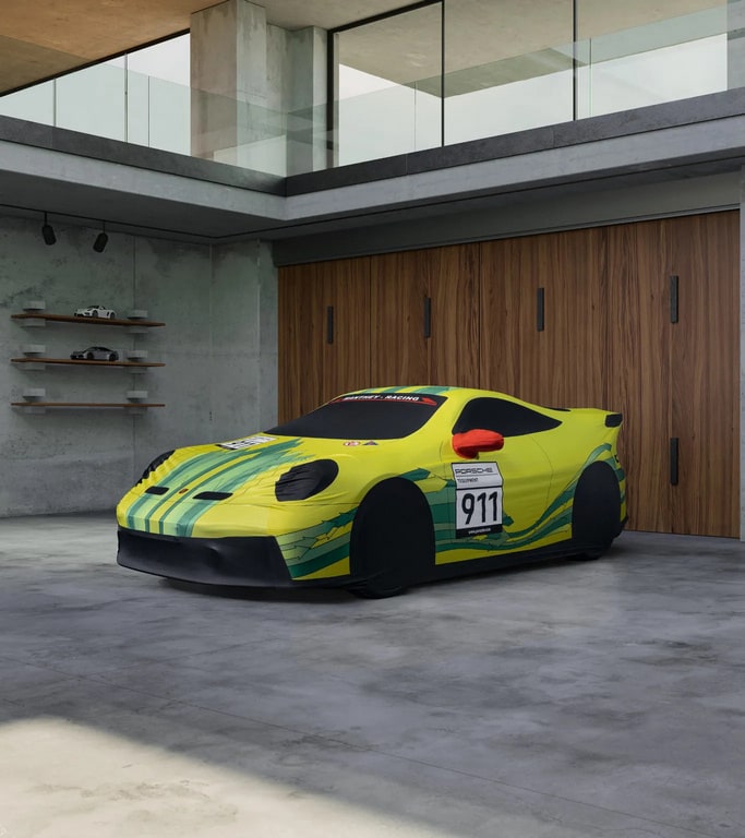 Гаражный чехол автомобиля Grello, без Manthey Performance Kit для Porsche 911 992.1 GT3 — фото 3