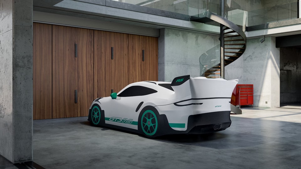 Гаражный чехол Tribute to Carrera RS для Porsche 911 992.1 GT3 RS — фото 2