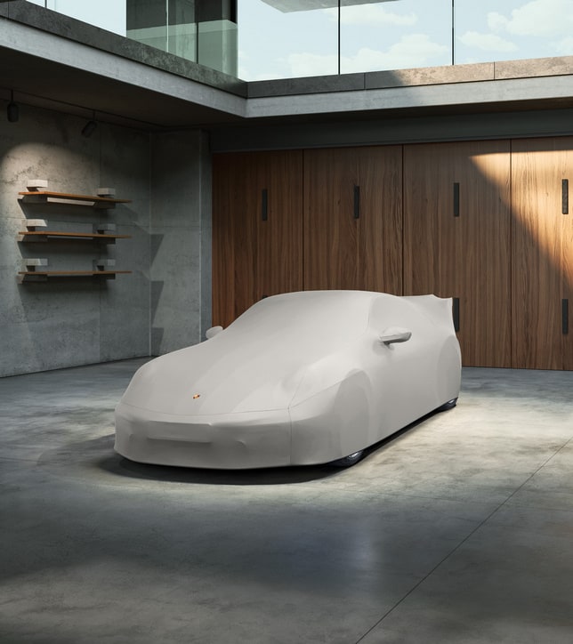 Уличный защитный чехол Outdoor Plus, Бежевый для Porsche 911 992.1 GT3, с Aerokit — фото 2