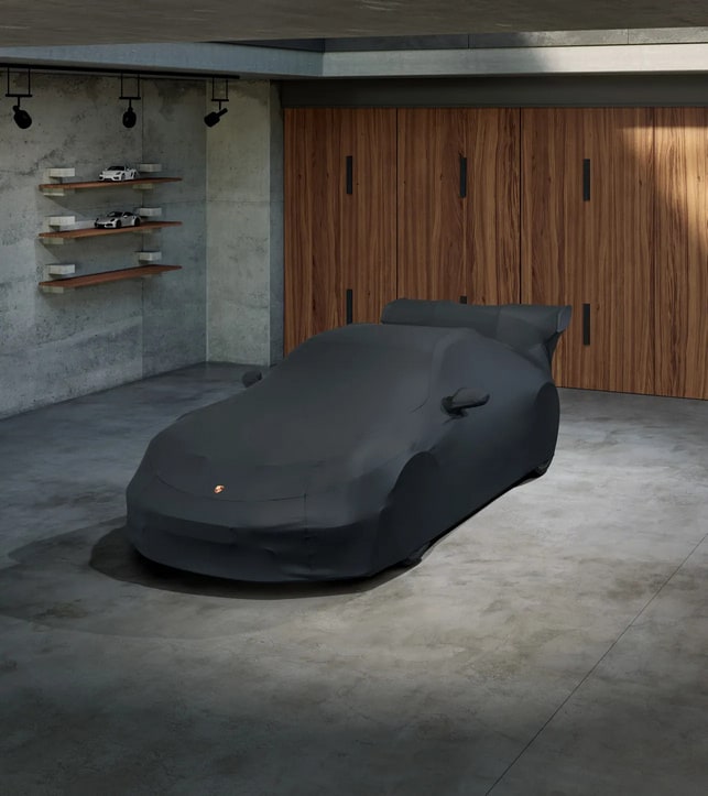 Уличный защитный чехол Outdoor Plus, Чёрный для Porsche 911 992.1 GT3 RS — фото 3