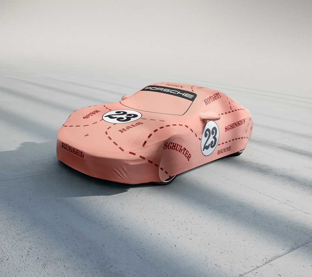 Гаражный чехол автомобиля 917/20 Sau, без Aerokit для Porsche 911 992.2 — фото 3