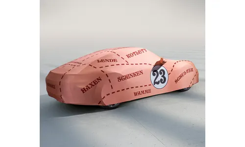 Гаражный чехол автомобиля 917/20 Sau, без Aerokit для Porsche 911 992.2 — фото 4