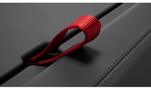 Ременные петли багажного бокса салона, красные Guards Red для Porsche 911 992.2 GT3 — фото 1