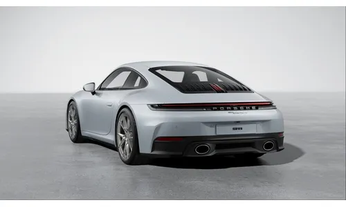 Спортивная выпускная система, серебристый глянцевый для Porsche 911 992.2 — фото 2