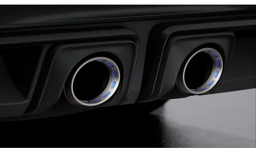 Титановые спортивные насадки выхлопных труб, 2 шт. для Porsche 911 992.2 — фото 1