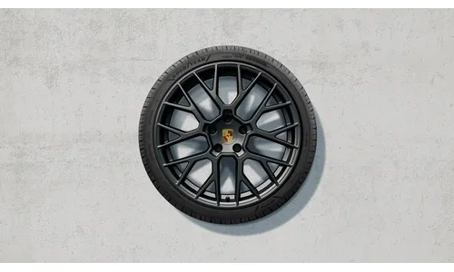 Комплект зимних колёс 20/21 дюймов, дизайн RS Spyder Design, антрацитовый серый для Porsche 911 992.2 — фото 1