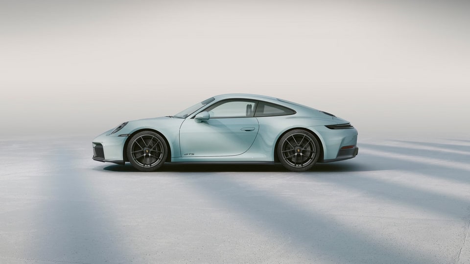 Комплект зимних колёс 20/21 дюймов, дизайн Carrera GTS, антрацитовый серый, центральное крепление для Porsche 911 992.2 — фото 2