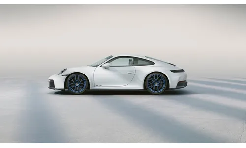 Комплект летних колёс 20/21 дюймов, RS Spyder Design, синий Indigo Blue для Porsche 911 992.2 — фото 2