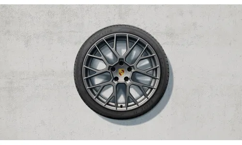 Комплект летних колёс 20/21 дюймов, RS Spyder Design, Darksilver для Porsche 911 992.2 — фото 1