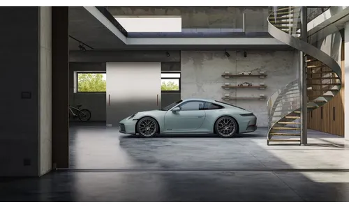 Комплект летних колёс 20/21 дюймов, RS Spyder Design, Darksilver для Porsche 911 992.2 — фото 2