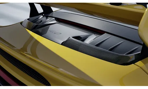 Карбоновый задний воздухозаборник для Porsche 911 992.2 GT3 — фото 1