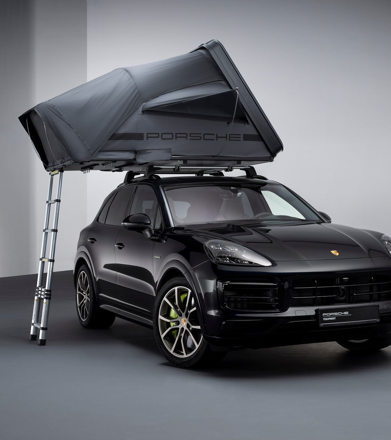 Двухместная палатка на крышу, чёрный / светло-серый Porsche — фото 2