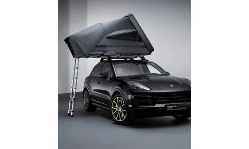 Двухместная палатка на крышу, чёрный / светло-серый Porsche — фото 2