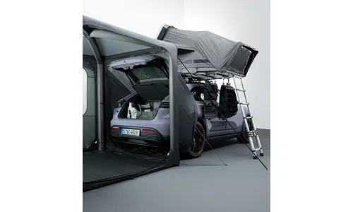 Двухместная палатка на крышу, чёрный / светло-серый Porsche — фото 6