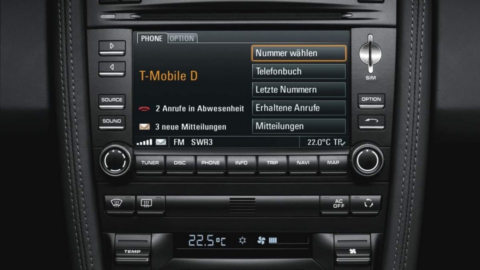 Телефонный модуль GSM с Bluetooth SAP/HFP для Porsche Boxster 987 — фото 1