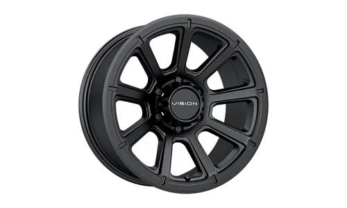 Диск колесный R18x9 Vision HD 353 Turbine Series Матовый Черный Vision Wheel — фото 1