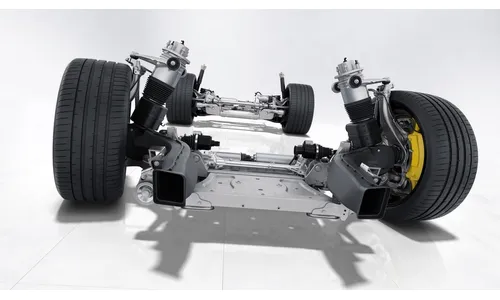 Комплект Performance Kit с 21-дюймовыми колёсами RS Spyder Design для Porsche Taycan J1 — фото 1
