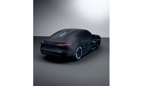 Гаражный чехол автомобиля electric для Porsche Taycan J1 — фото 3