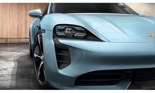Матричные LED-фары Glacier Ice Blue с PDLS Plus для Porsche Taycan J1 — фото 1