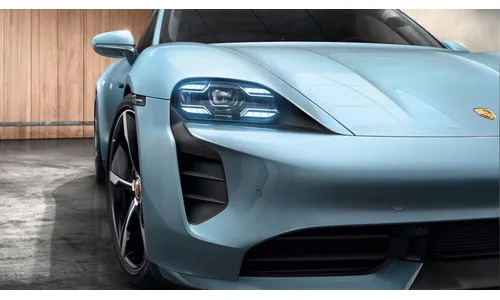 Матричные LED-фары Glacier Ice Blue с PDLS Plus для Porsche Taycan J1 — фото 2