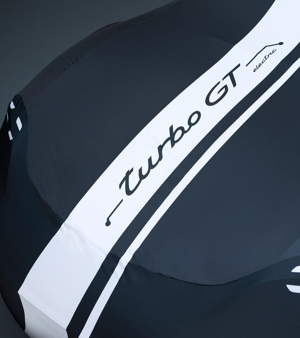 Гаражный чехол автомобиля Turbo GT, Чёрный для Porsche Taycan J1 II Turbo GT — фото 4