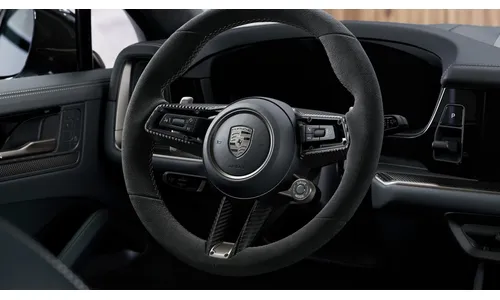 Многофункциональный руль GT Sport 375 мм, Race-Tex и карбон, с Sport Chrono для Porsche Cayenne E3 II — фото 1
