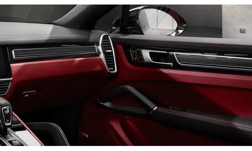 Комплект отделки салона, каштан антрацит с серебристыми акцентами для Porsche Cayenne E3 — фото 2