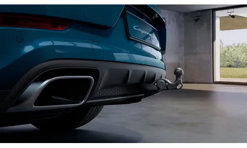 Фаркоп с электроприводом складывания, (2024–2025) для Porsche Cayenne E3 II — фото 1