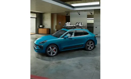 Багажная корзина на крышу, чёрная для Porsche Taycan, Macan, Cayenne, 911 — фото 2