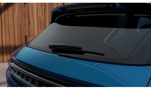 Накладка заднего стеклоочистителя, чёрный глянец для Porsche Cayenne E3, Cayenne E3 II, Panamera 971 рестайлинг Sport Turismo — фото 2