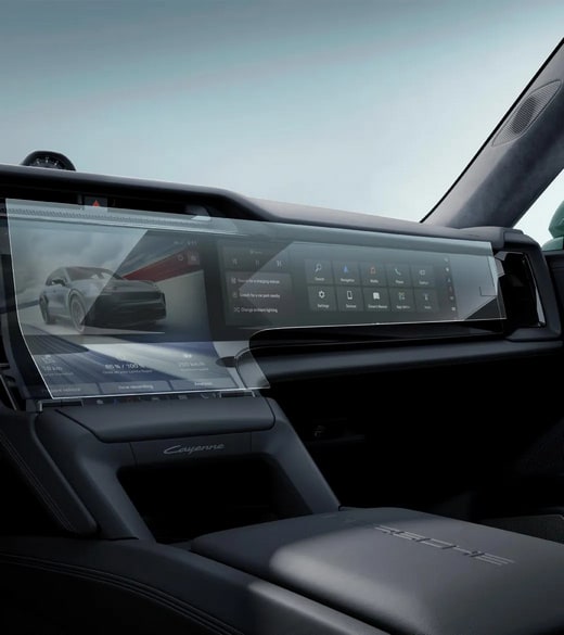 Защитные плёнки для дисплеев, глянцевые для Porsche Cayenne Electric E4 — фото 1