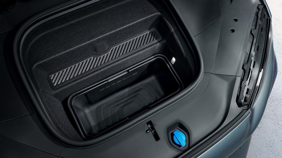 Защитный поддон переднего багажника с ручками для Porsche Cayenne Electric E4 — фото 1