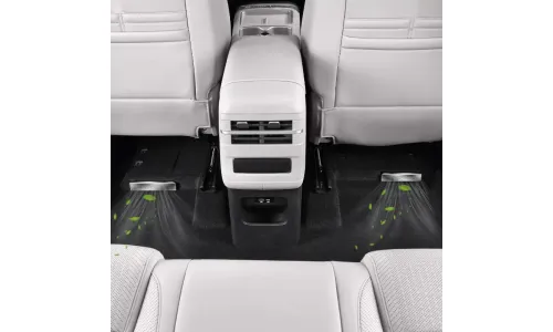Крышка вентиляционного отверстия сиденья из нержавеющей стали для BYD Leopard 7 (2025-) — фото 3
