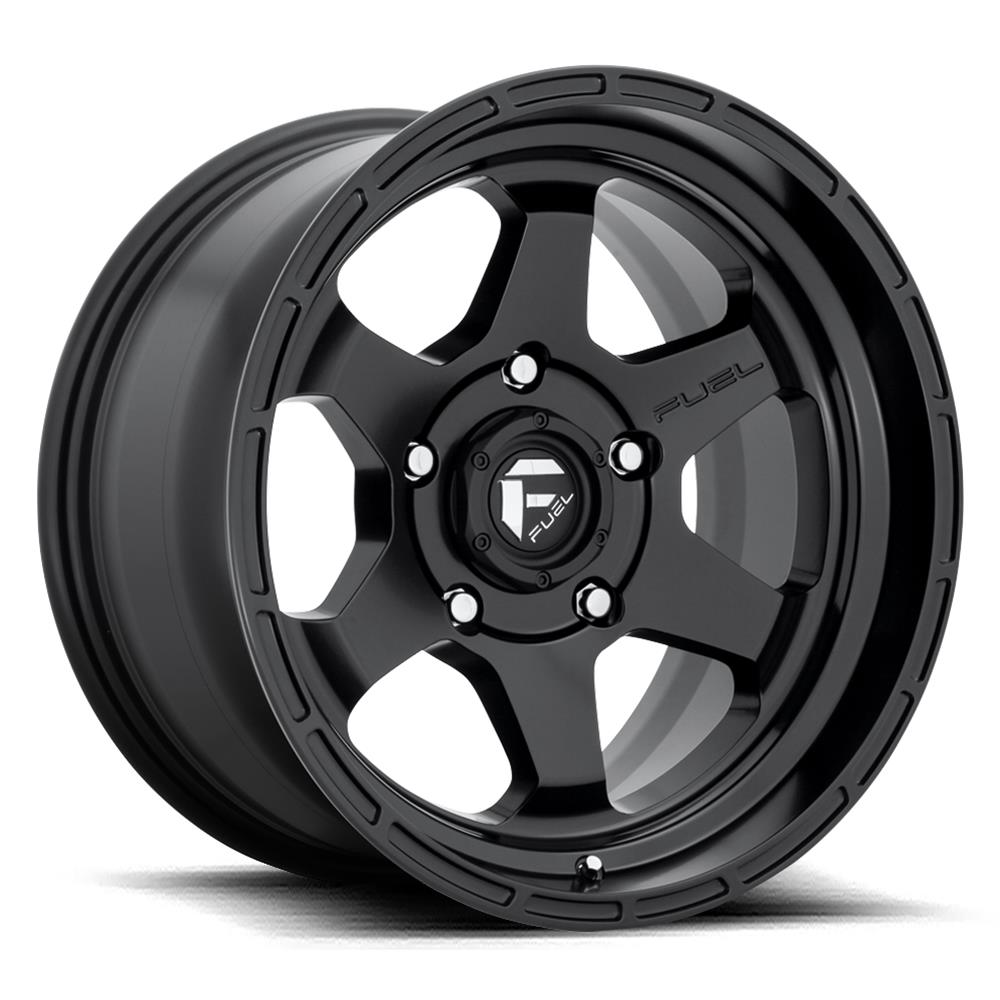 Диск колесный R20x9 Shok D664 Матовый Черный Fuel Off-Road — фото 1