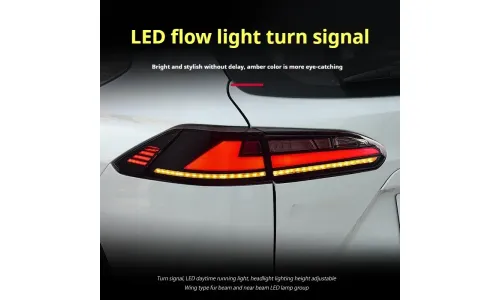 Задние LED-фонари динамический поворотник для Toyota Corolla Cross (2022-2026), комплект, комплект, FT Carlight Carlight — фото 4
