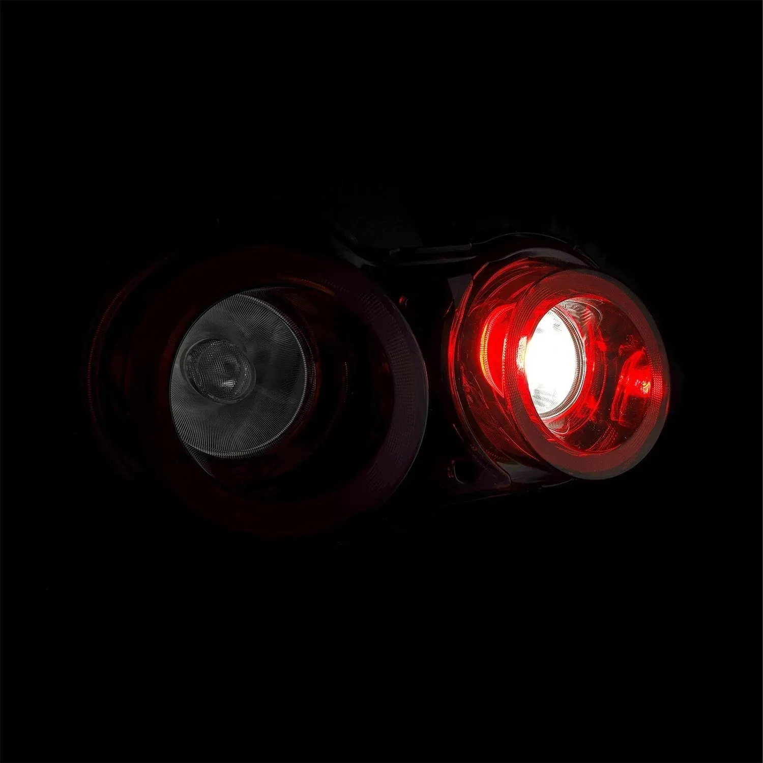 Фонари задние светодиодные Nova Prismatic Red Clear для Nissan GT-R R35 2009–2024, AlphaRex — фото 5