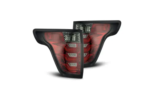 Фонари задние светодиодные PRO Red Smoke для Ford Explorer 2013–2015, AlphaRex — фото 1