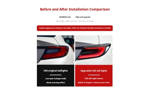 Задние LED-фонари RGB динамический поворотник для Toyota GR86 / Subaru BRZ (2021-2025), комплект, комплект, FT Carlight Carlight — фото 7
