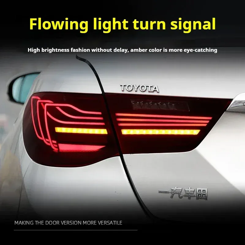 Задние LED-фонари RGB динамический поворотник для Toyota Reiz Mark X (2010-2013), комплект, комплект, FT Carlight Carlight — фото 5