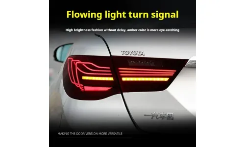 Задние LED-фонари RGB динамический поворотник для Toyota Reiz Mark X (2010-2013), комплект, комплект, FT Carlight Carlight — фото 5