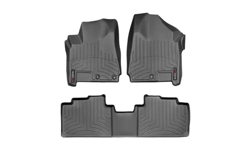Ковры салона Floorliners, 1-2 ряд Cadillac SRX 2010-2012, черный, Weathertech — фото 1