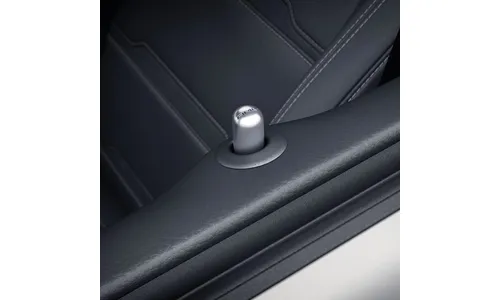 Кнопка блокировки двери AMG, нержавеющая сталь, Mercedes-Benz C-class 205 / E-class 213 — фото 4