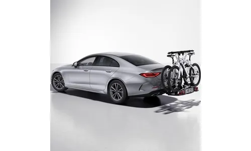 Складное велокрепление на фаркоп, 2 велосипеда, Mercedes-Benz — фото 4