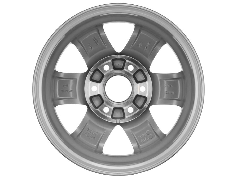 Колесный диск 6,5J×16 ET54 для Mercedes-Benz Sprinter 906, передняя и задняя оси, серебристый — фото 4