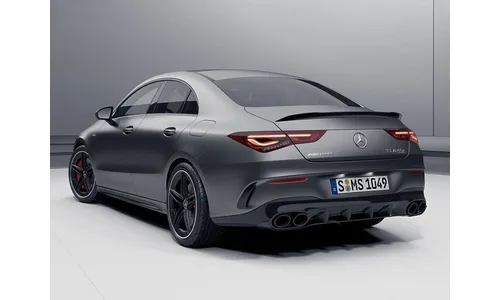Задний спойлер AMG Aerodynamics, черный глянец, Mercedes-Benz CLA C118 — фото 4